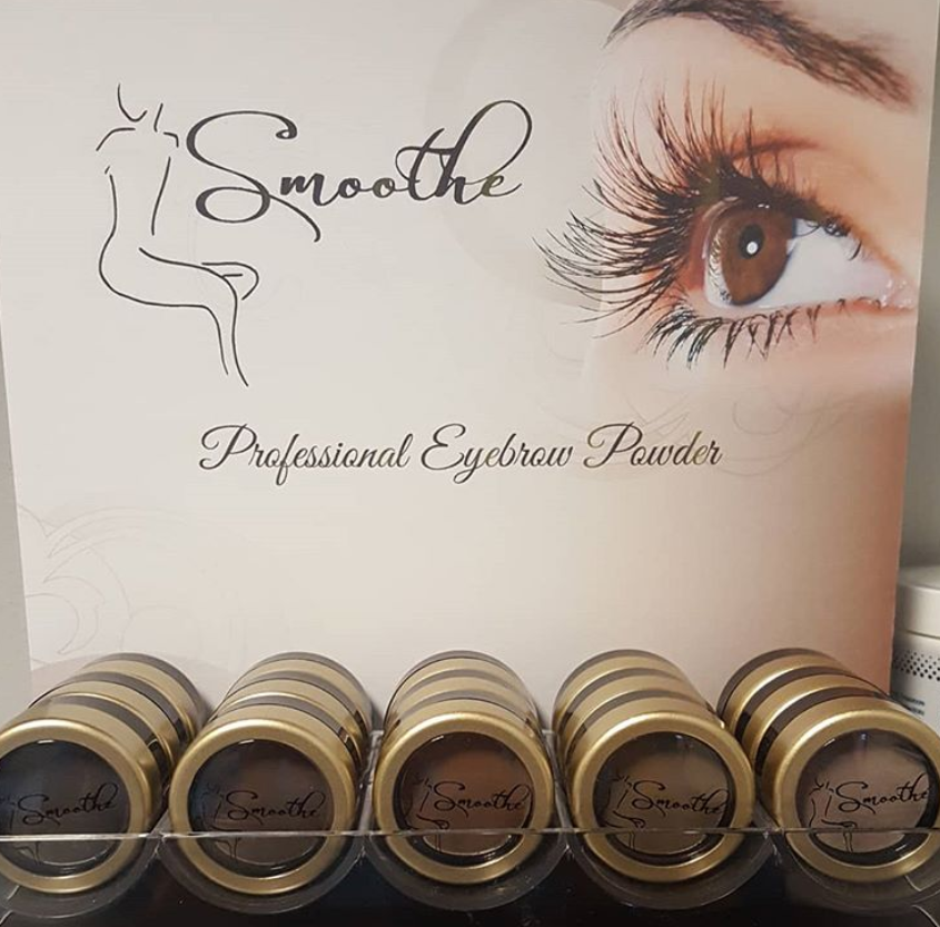 Smoothe's exclusive pressed brow powder