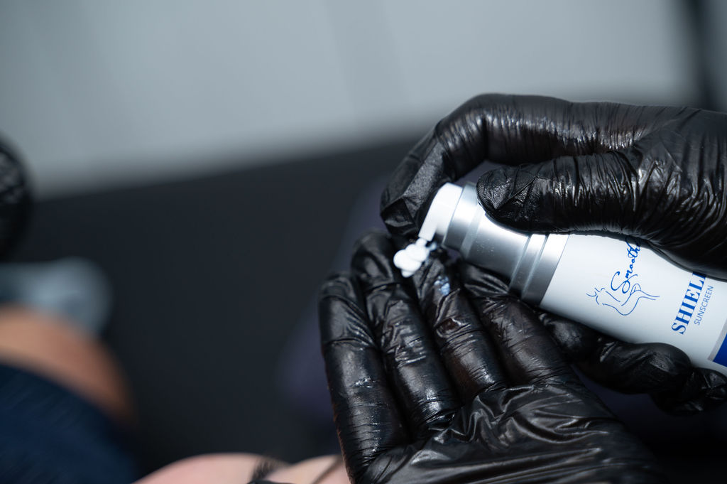 Skincare and facial products at Smoothe & Co.