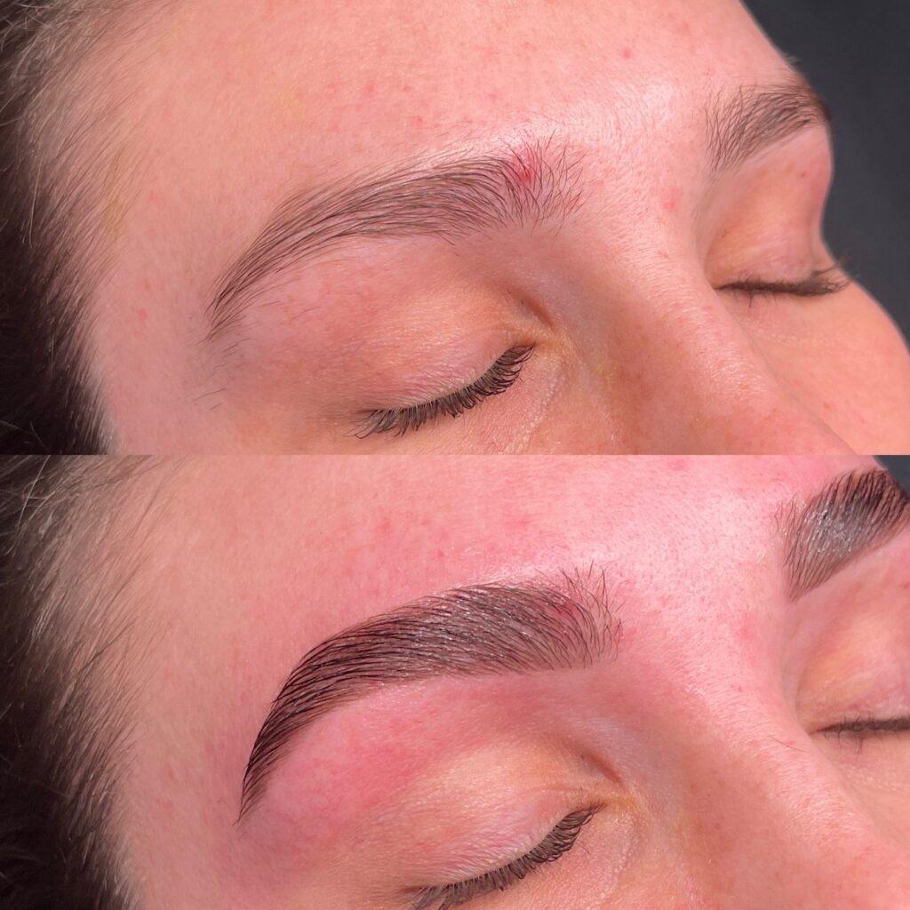 Hybrid Brow Stain at Smoothe & Co. in Raleigh, North Carolina.